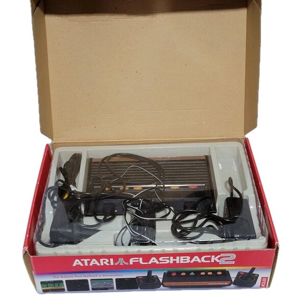 Atari Flashback 2 Console System In Box Classic Games - Picture 2 of 6